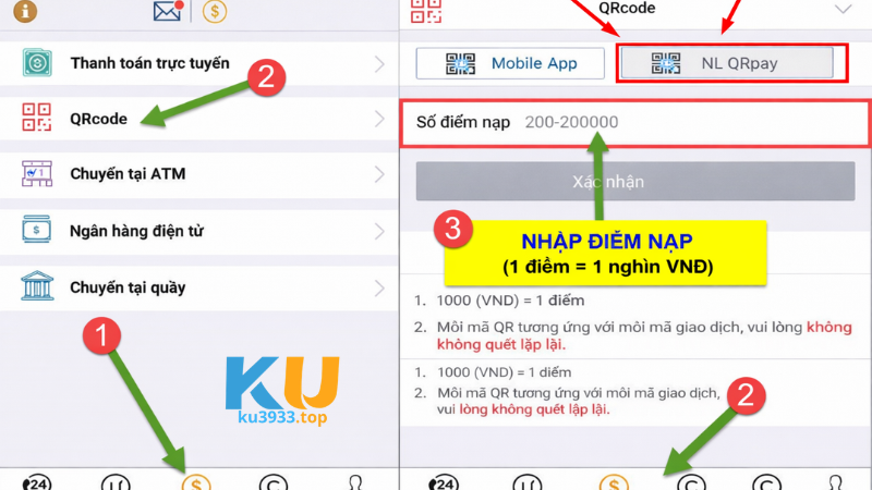2 Cách Nạp Tiền Kubet Cơ Bản Dễ Nhất Tại KU3933