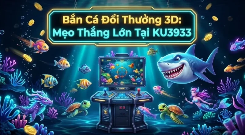 Bắn Cá Đổi Thưởng 3D: Mẹo Thắng Lớn Tại KU3933