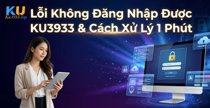 Lỗi Không Đăng Nhập Được KU3933 & Cách Xử Lý 1 Phút