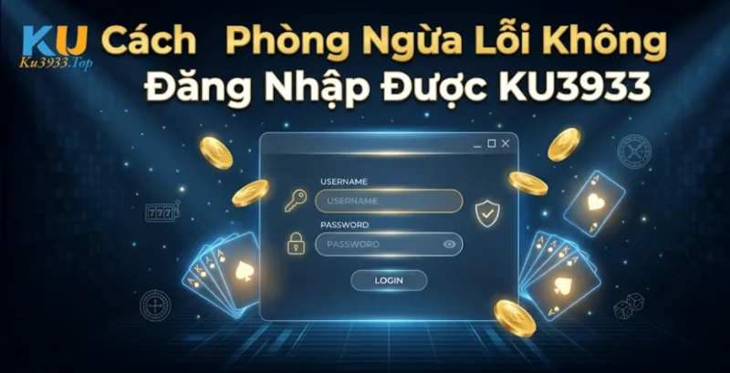 Cách Phòng Ngừa Lỗi Không Đăng Nhập Được KU3933