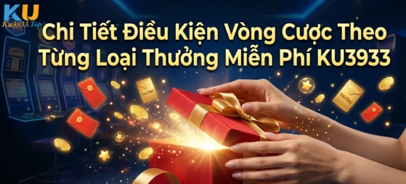 Chi Tiết Điều Kiện Vòng Cược Theo Từng Loại Thưởng Miễn Phí KU3933
